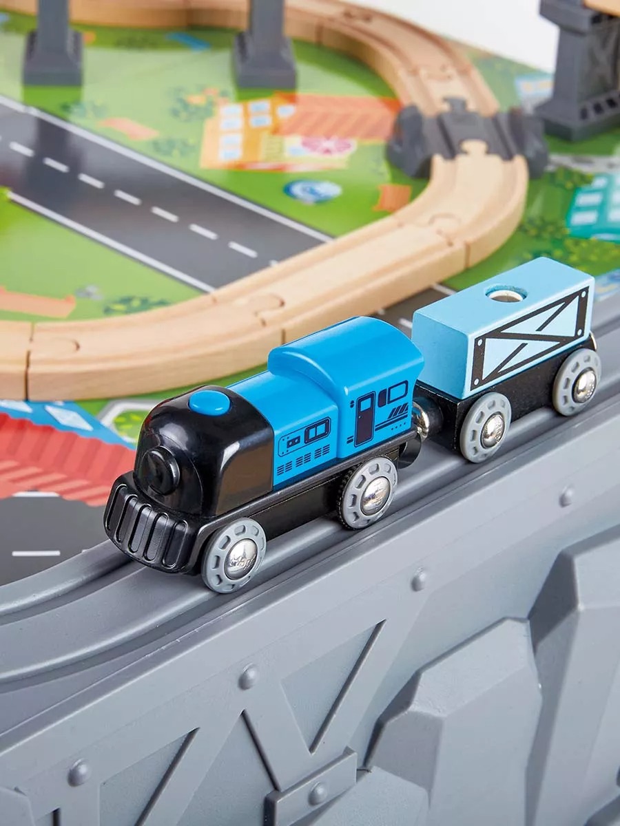 Набор железнодорожный Hape 91 см E3766_HP - фото 8