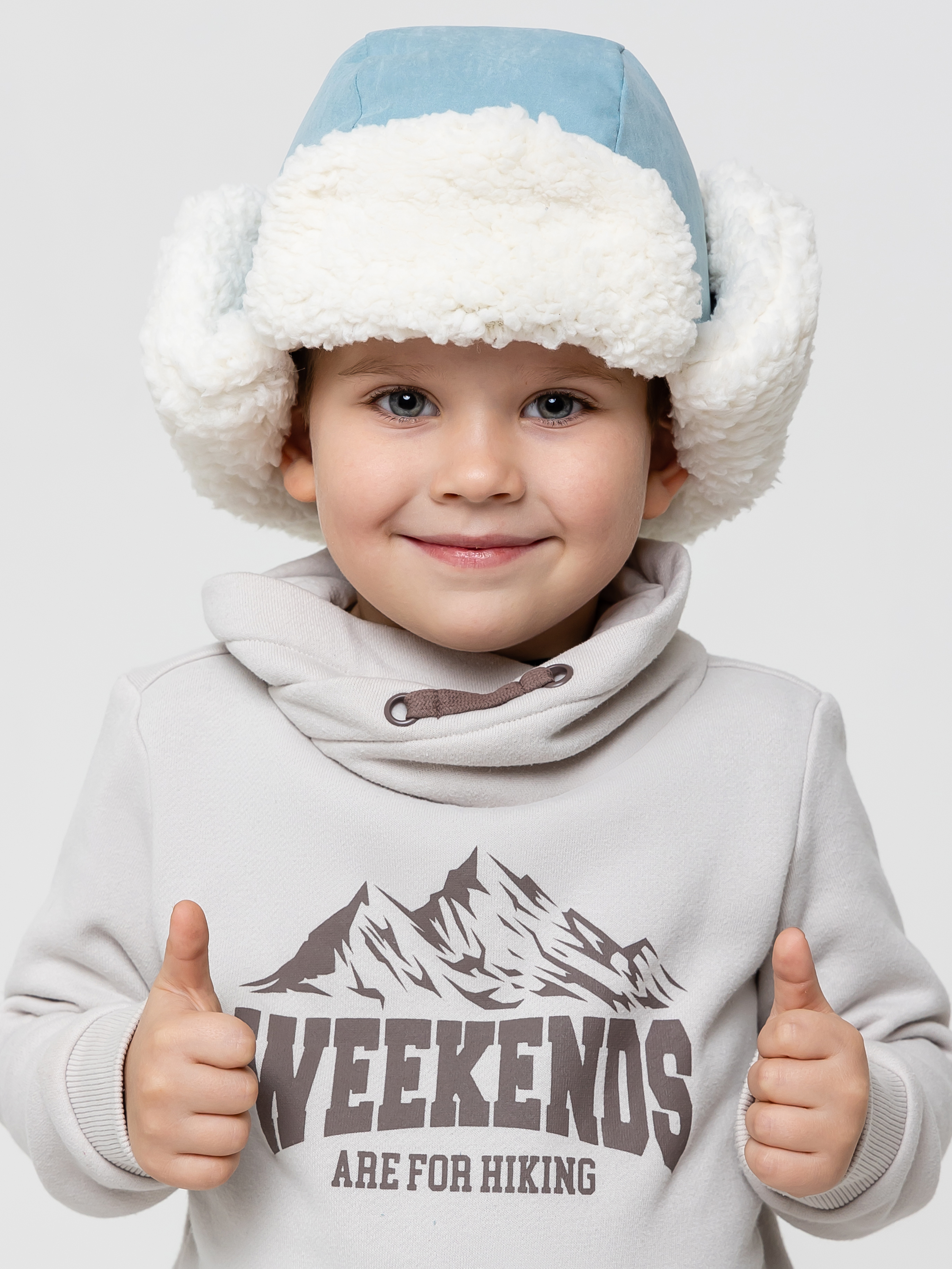 Шапка-ушанка Timpuh ushanka-aqua - фото 3