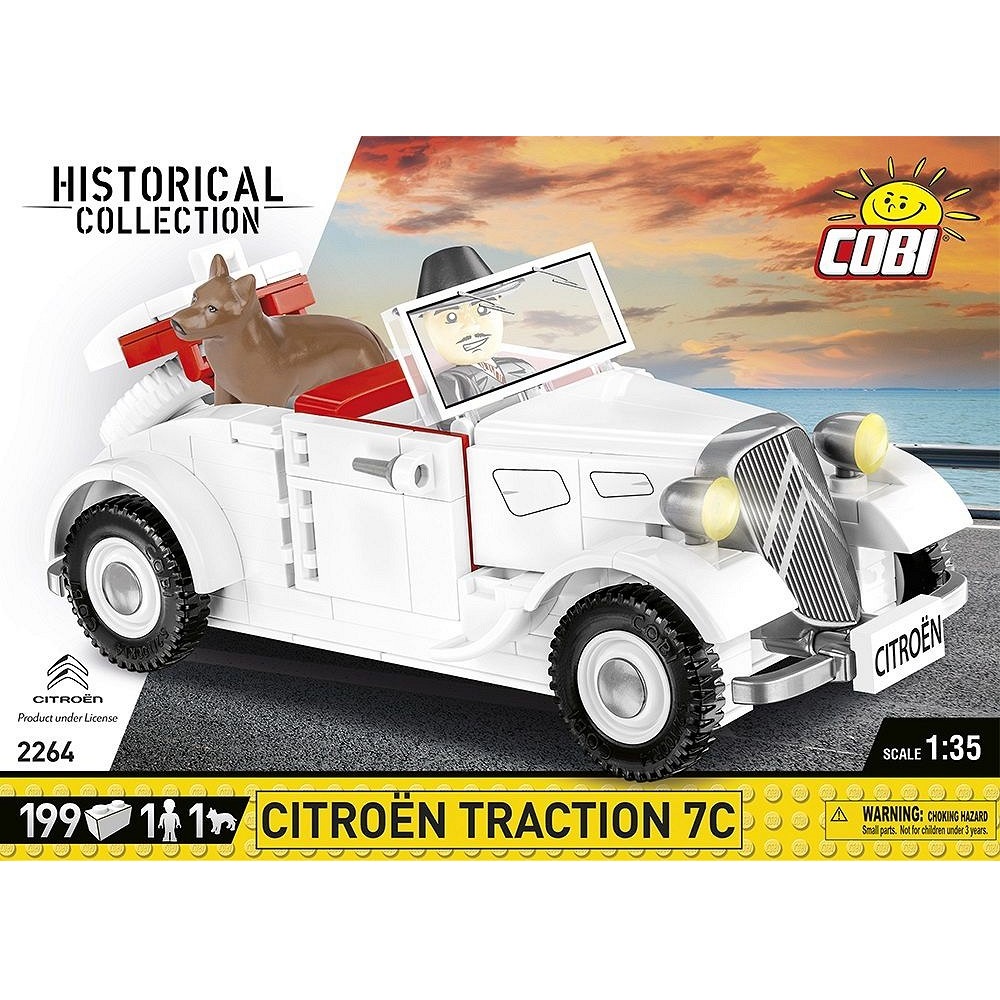 Конструктор COBI Автомобиль Citroen Traction блочный - фото 8