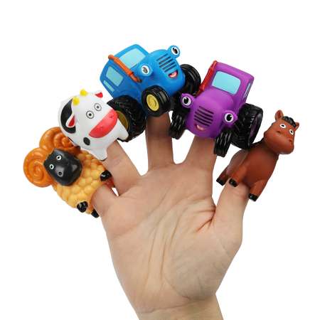 Игрушка Играем вместе Синий трактор
