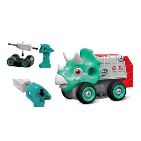 Конструктор Mobicaro Диномашинка сборная игровая модель