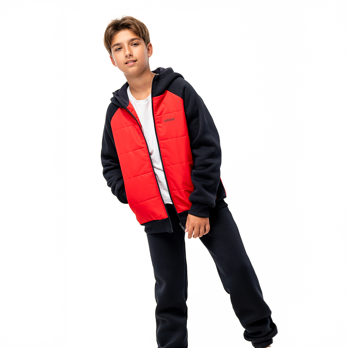 Спортивный костюм RODOS М-286/1/красный_темно-синий - фото 5