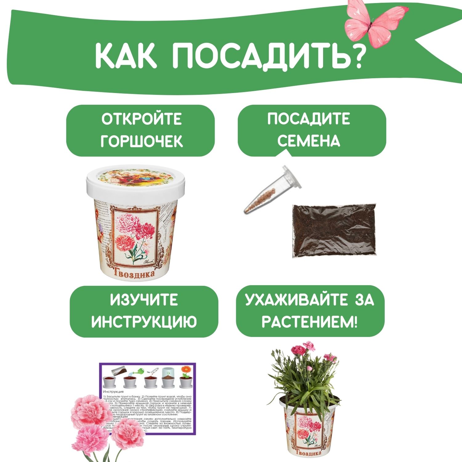 Набор для выращивания Rostok Visa - фото 3