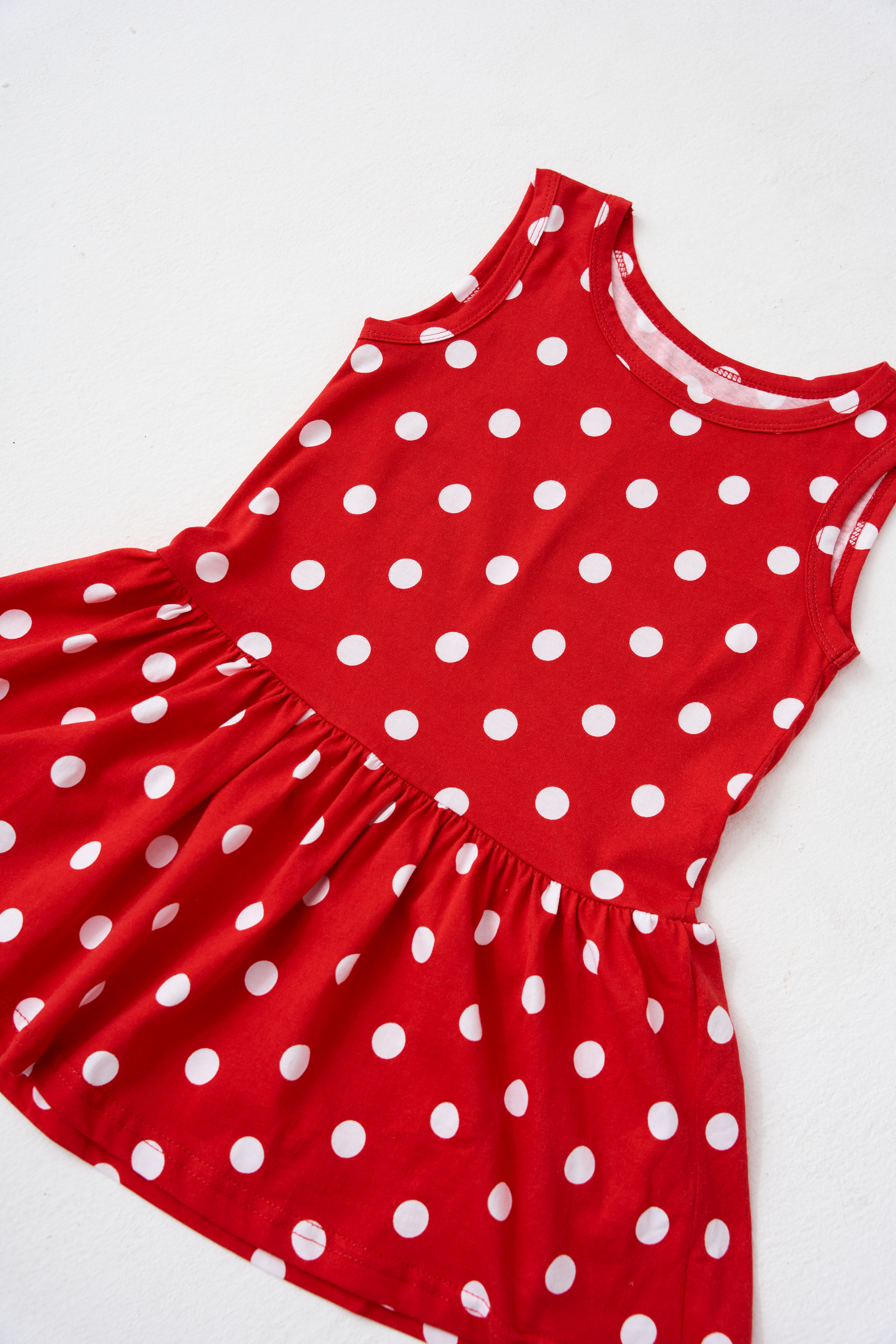 Сарафан Касаточка СР-01кул красный с рисунком - фото 3