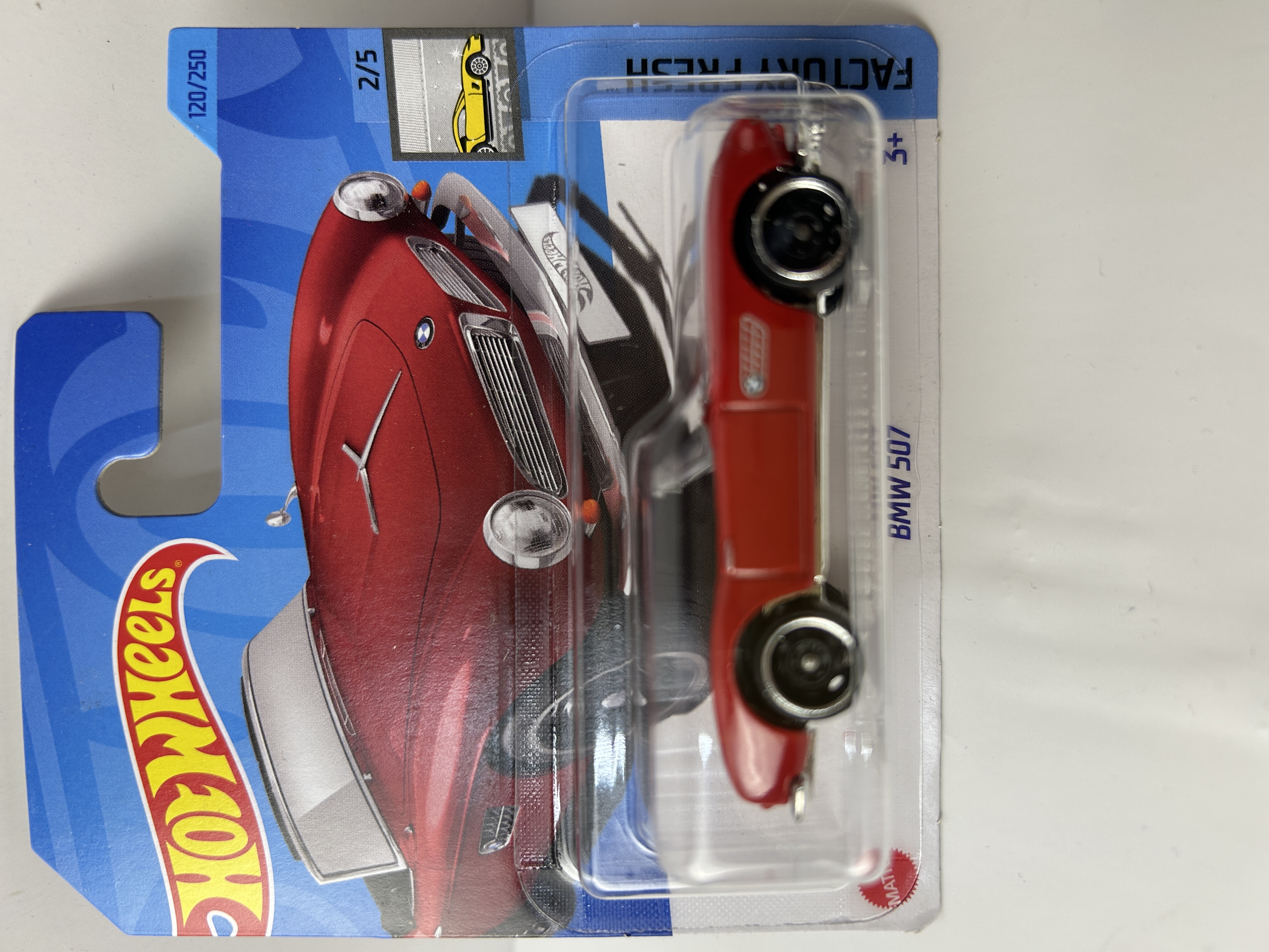 Автомобиль Hot Wheels BMW 507 1:64 60698 - фото 2
