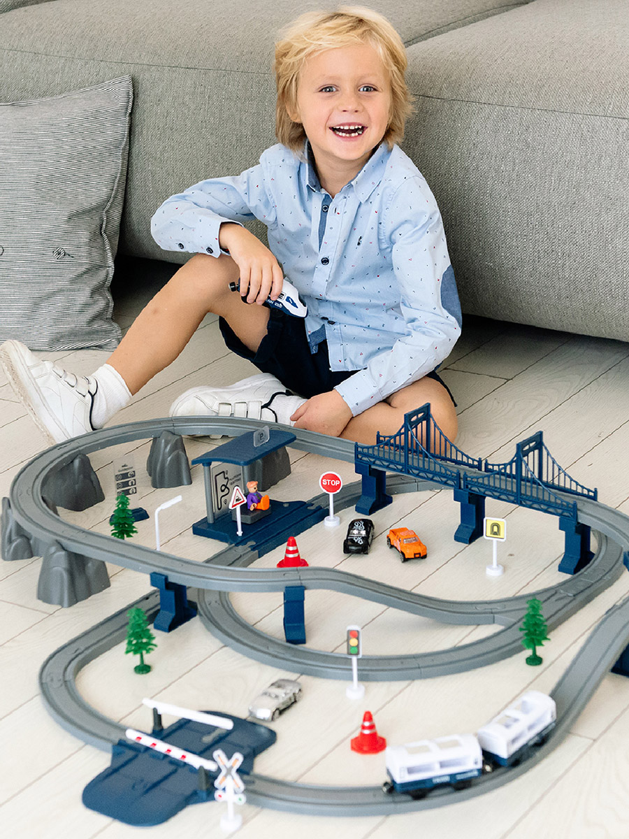 Набор железнодорожный Givito G211-018 - фото 1