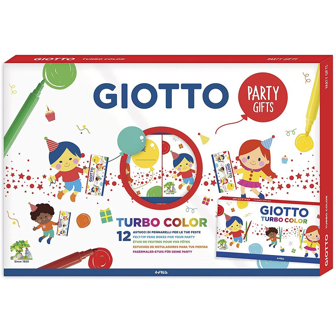 Фломастеры GIOTTO 6 цв. - фото 1