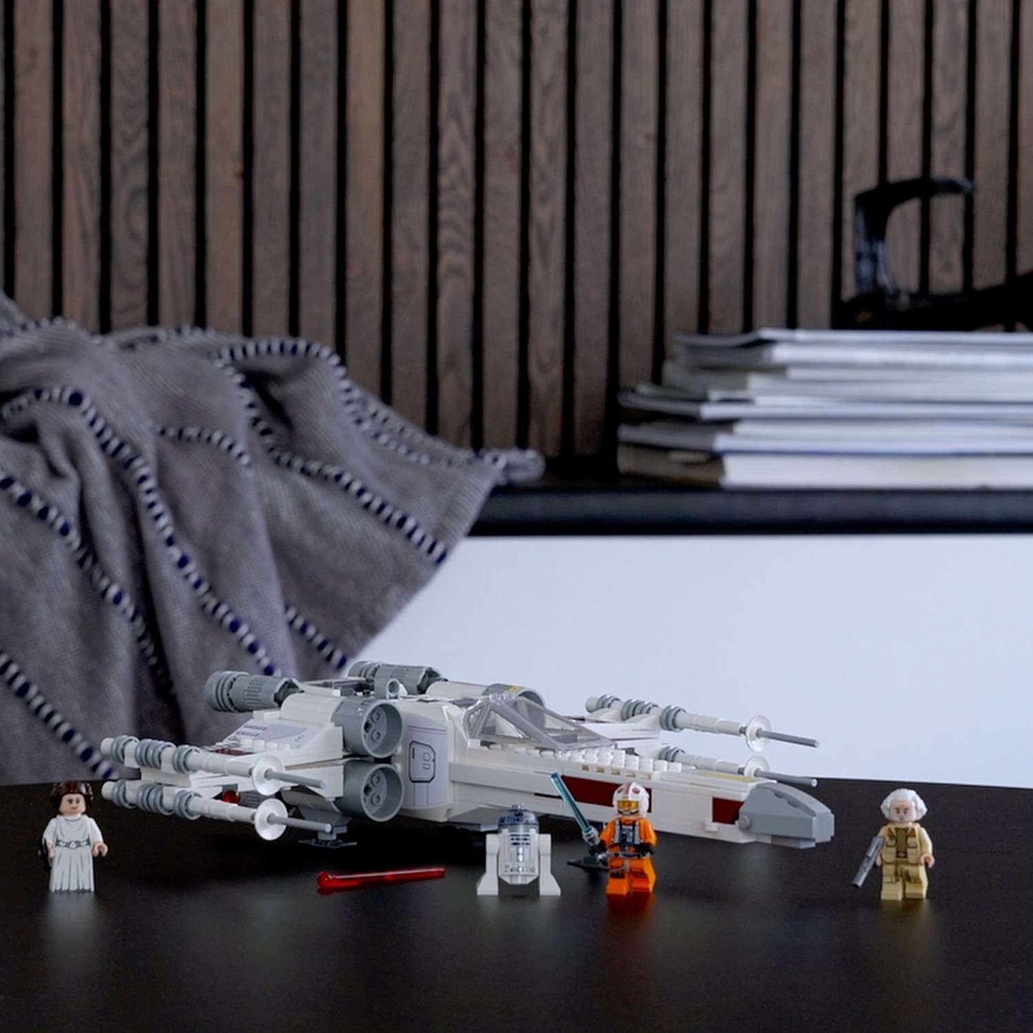 Конструктор LEGO Star Wars Истребитель Люка Скайуокера блочный - фото 9