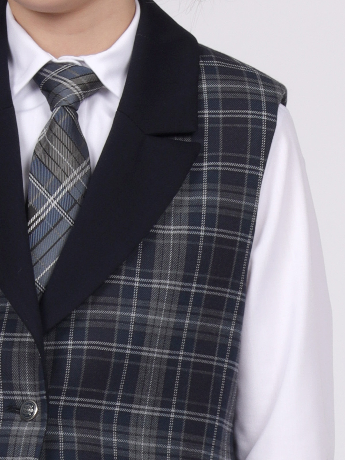 Жакет Sky Lake 2517 Рио комби синий - фото 4