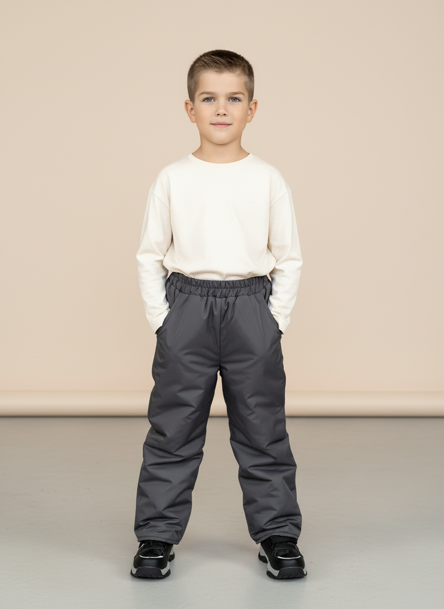 Брюки Arctic kids 10-003/1 серый - фото 1