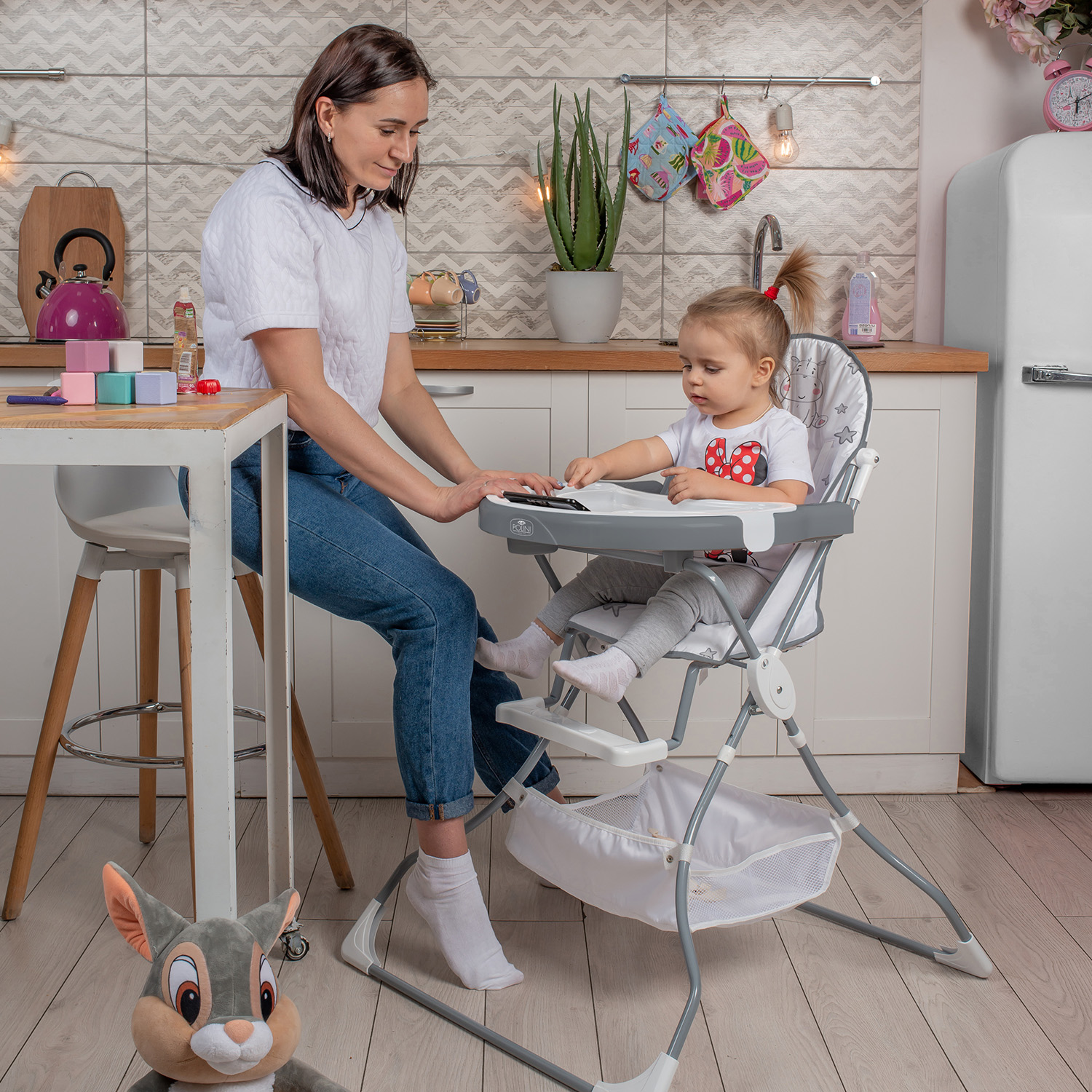 Стульчик для кормления Polini kids классический - фото 18