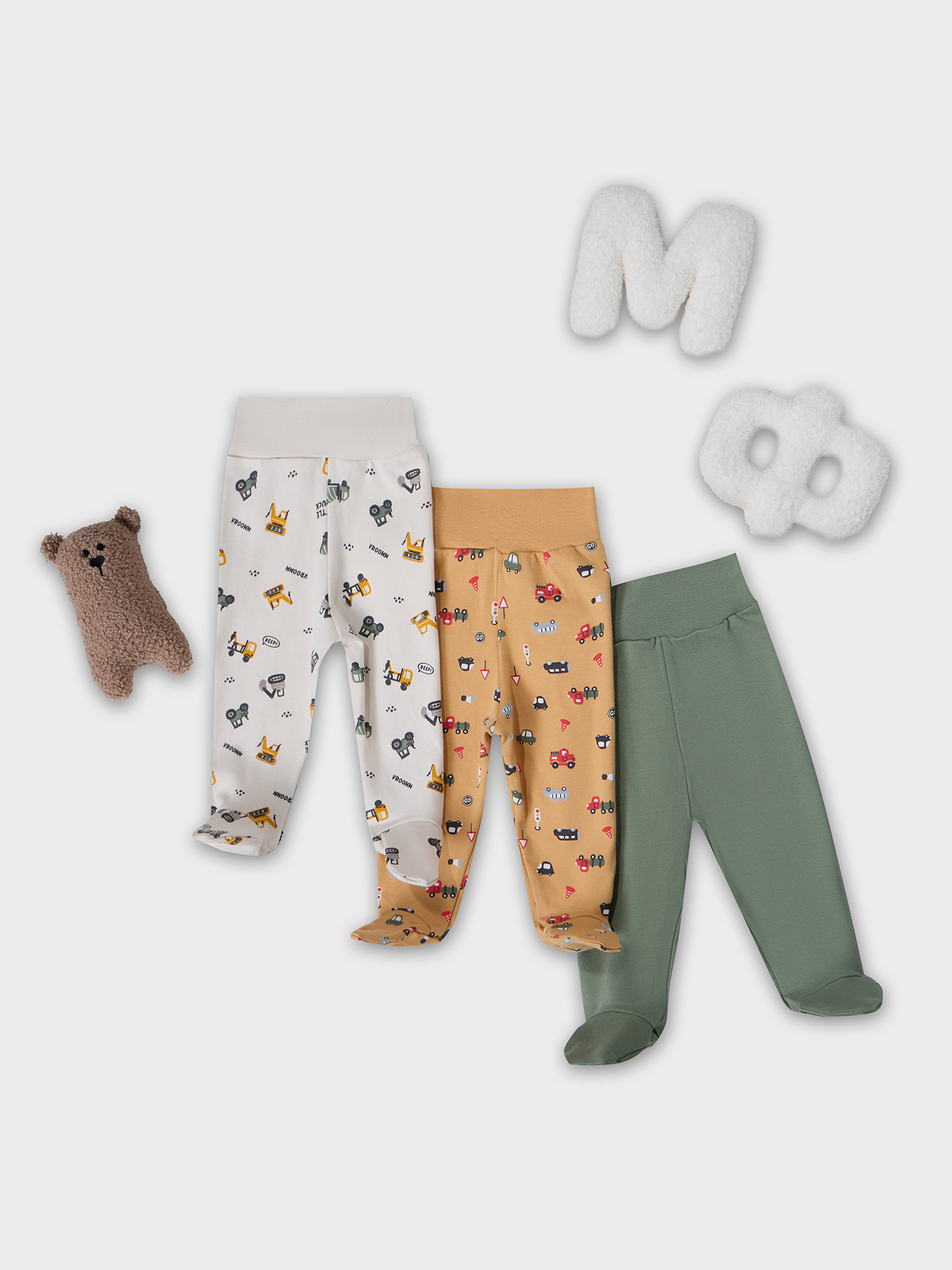 Изображение товара Ползунки 3 шт Mark Formelle (Марк Формэль): 68