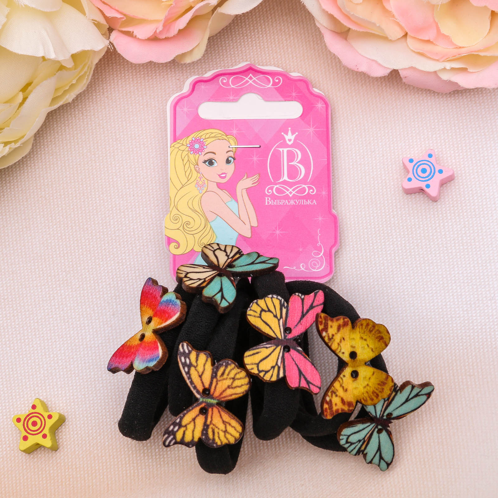 Резинка Выбражулька Деревяшечка 6 шт. - фото 2