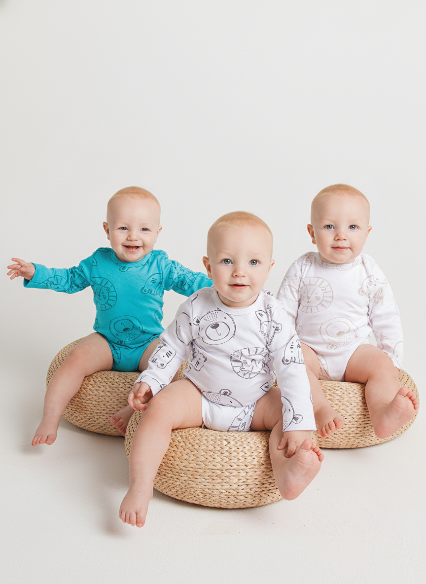 Боди 3 шт КотМарКот 800490 - фото 1