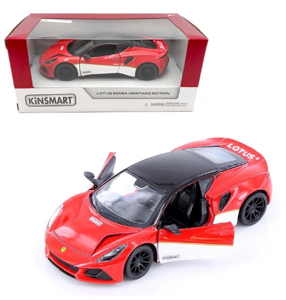 Автомобиль KINSMART Lotus Emira Heritage Edition 1:34 KT5456W/2 - фото 1