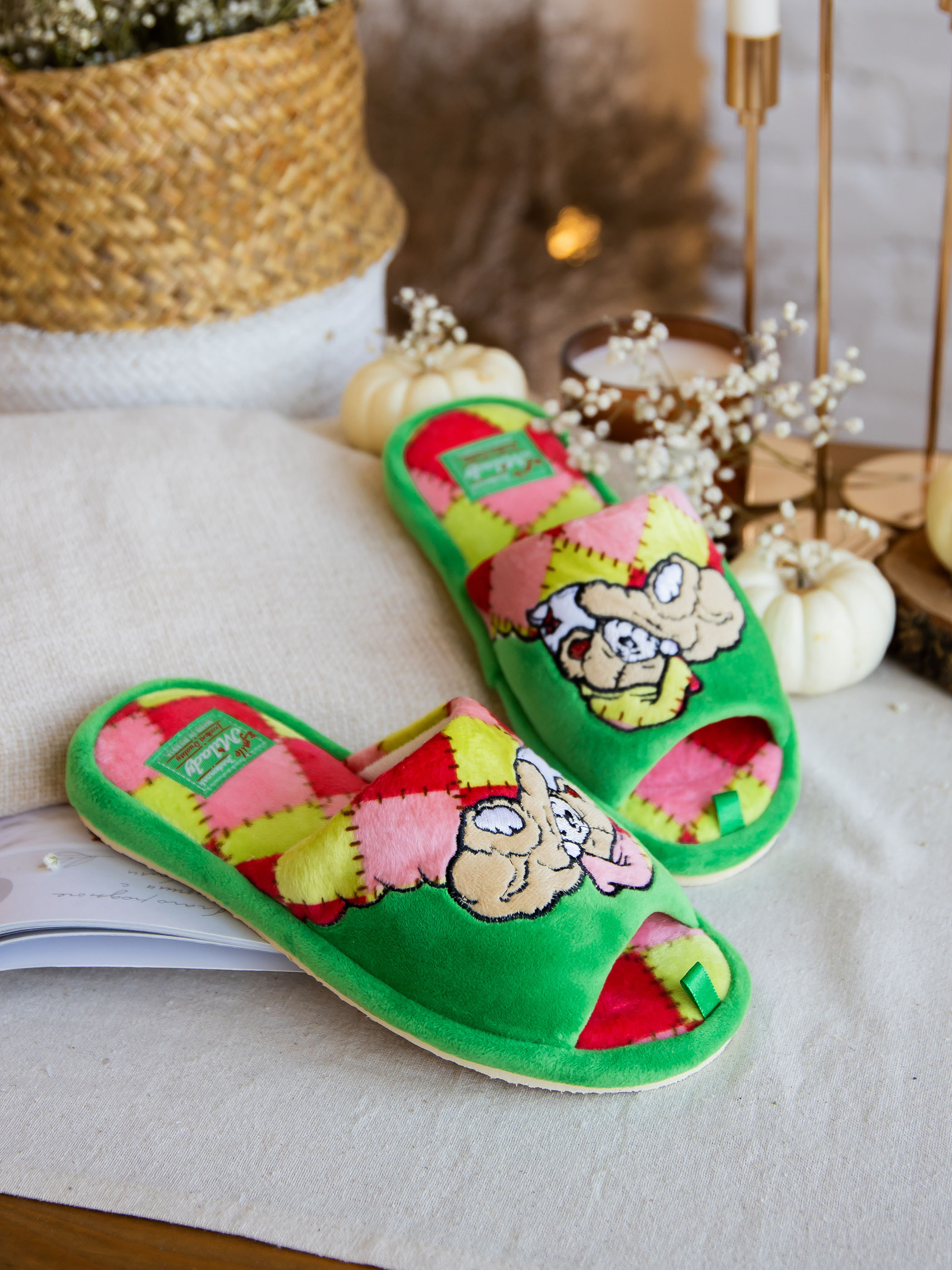 Тапочки SMILE of MILADY DW-O-8-103-05 отк. - фото 5