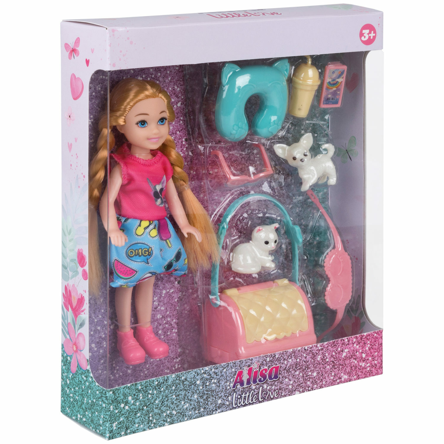 Кукла мини 1TOY Alisa Little Love Т24391 - фото 8