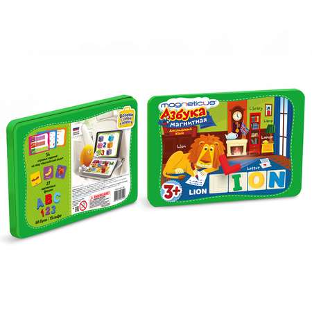Настольная игра MAGNETICUS Магнитная азбука Английский