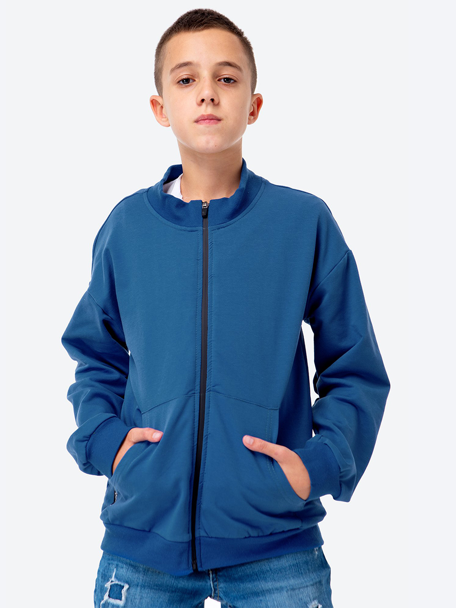 Бомбер HappyFox HF00159джинсовый - фото 5