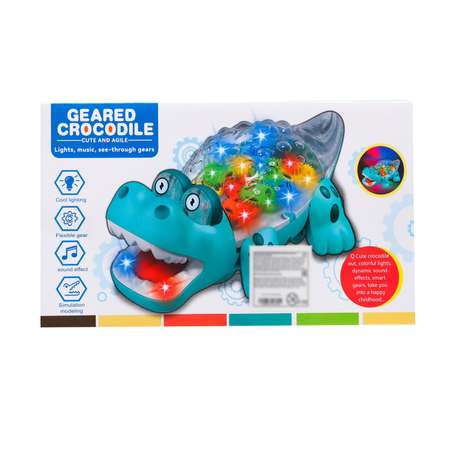 Игрушка Sima-Land Крокодил Шестерёнки