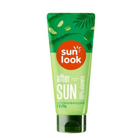 Гель после загара SUN LOOK успокаивающий с алоэ после загара 150 г