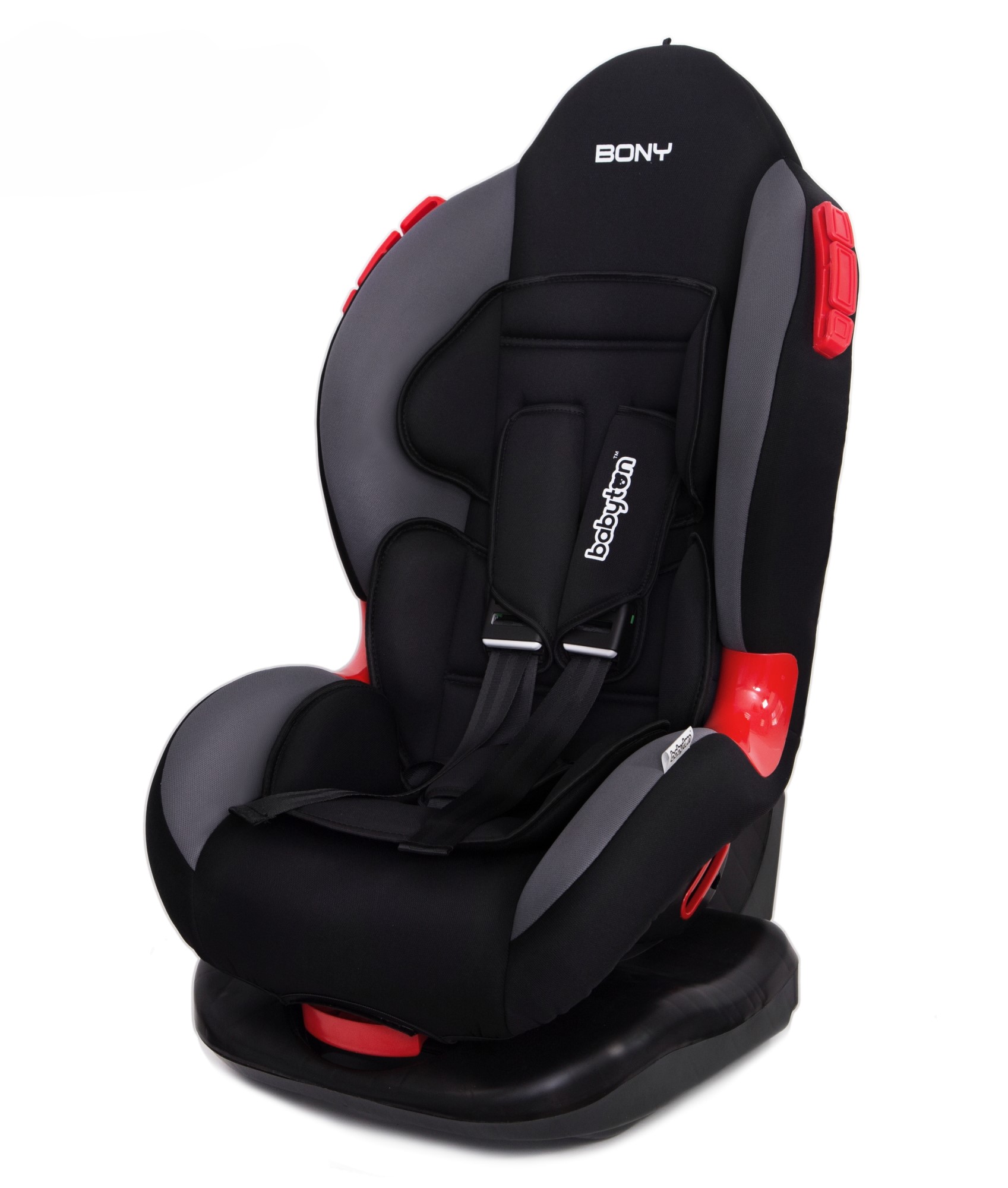 Автокресло Babyton Bony Black-Grey 1/2 (9-25 кг) - фото 1