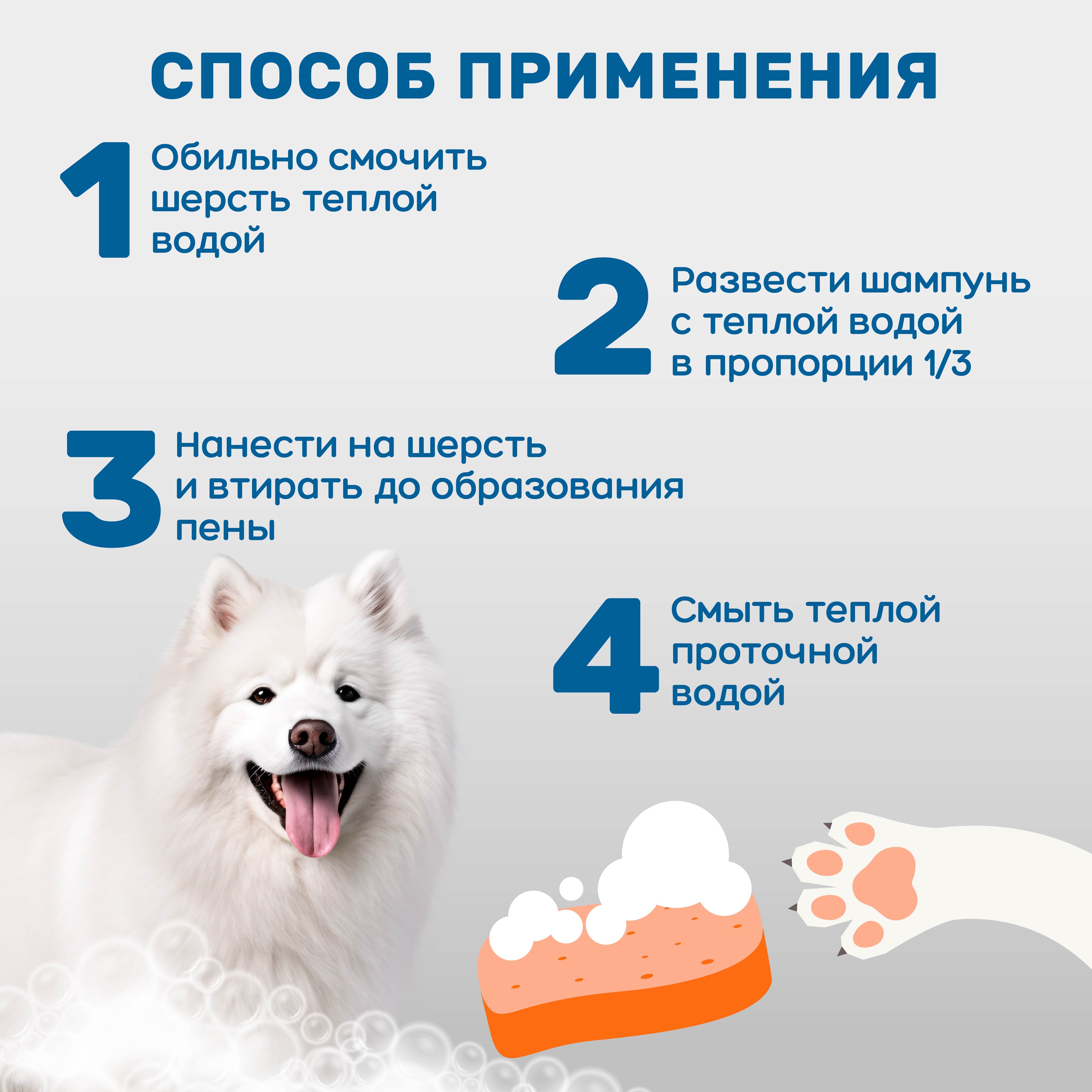 Шампунь ZOORIK для собак и кошек глубокой очистки 500 мл - фото 8