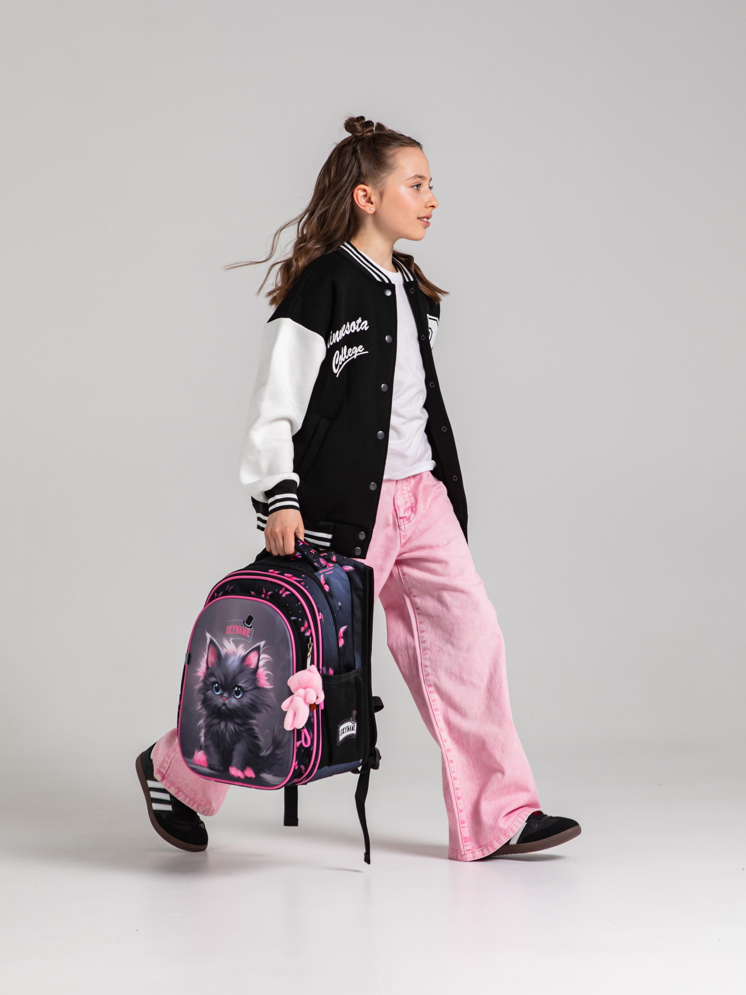 Рюкзак SkyName анатомическая спинка + брелок - фото 4