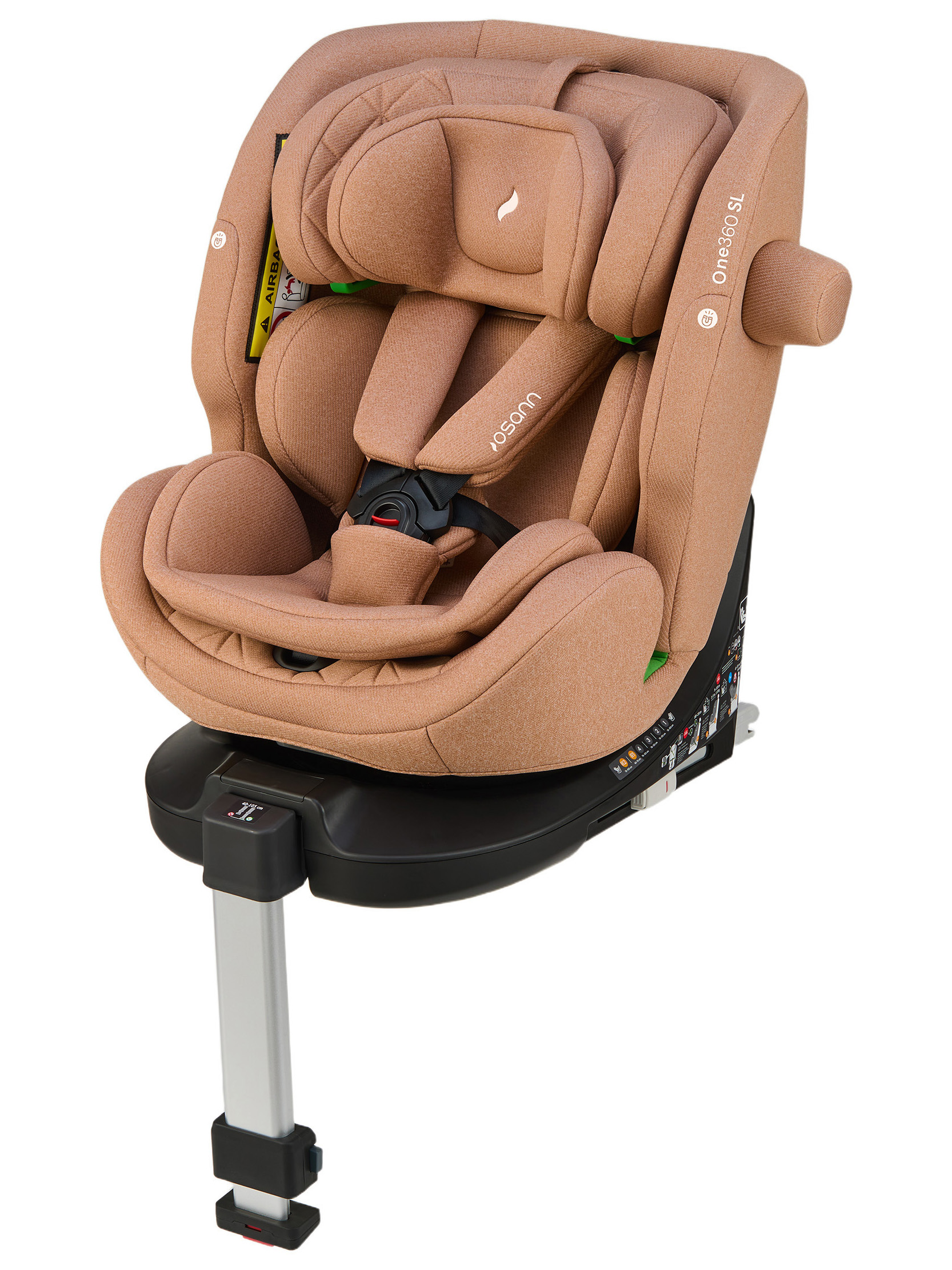 Автокресло Osann One 360 SL Iron 0-36 кг Isofix 0+/1/2/3 (0-36 кг) коричневый - фото 1