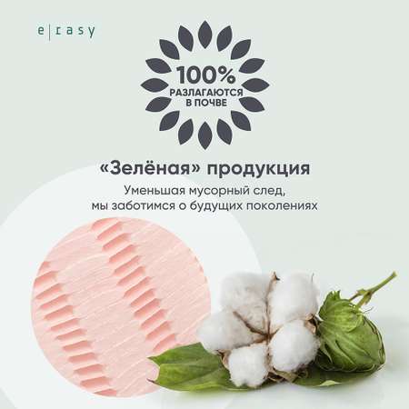 Пуффы E-RASY косметические 2 х 80 шт