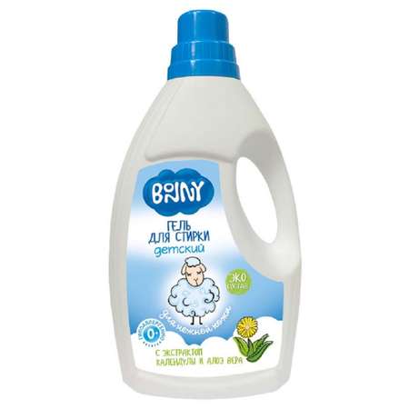 Детский гель для стирки Bonny ГЕЛЬ ДЛЯ СТИРКИ ДЕТСКИЙ С ЭКСТРАКТОМ КАЛЕНДУЛЫ И АЛОЭ ВЕРА