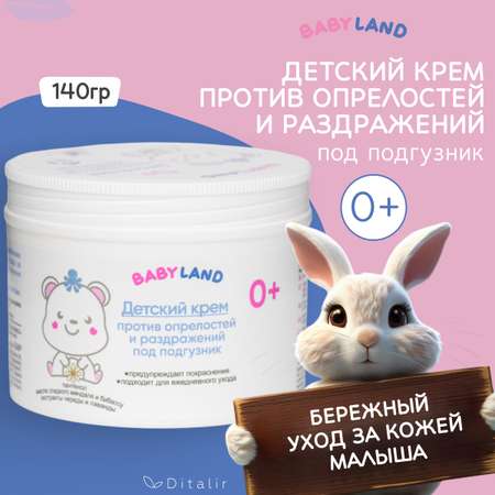 Крем Диталир Под подгузник BabyLand