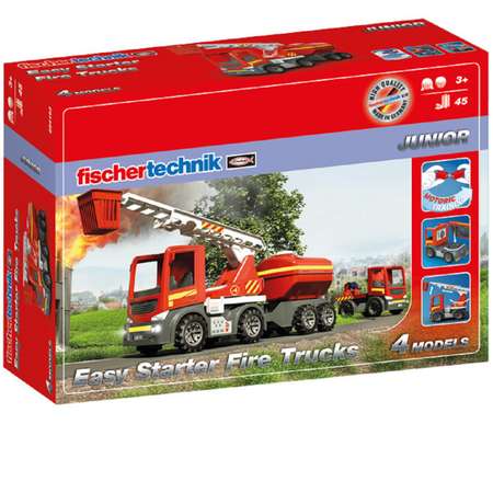 Конструктор FISCHERTECHNIK Пожарные машины мягкий