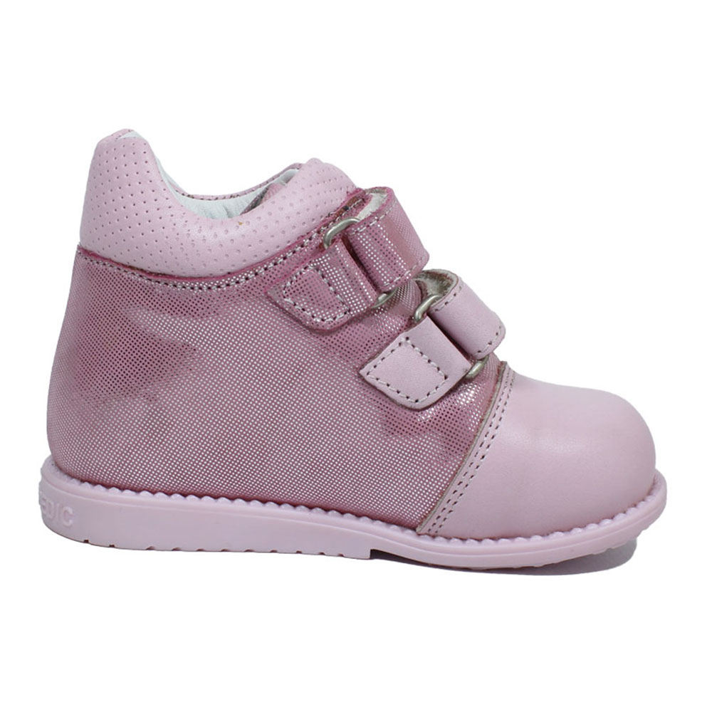 Ботинки Europen 1552-03-SV EUROPEN Ботинки для девочки,розовый кож/нуб - фото 2