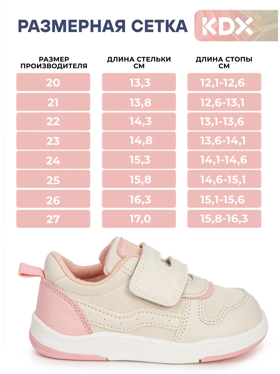 Кроссовки KDX BRT-12 pink - фото 4