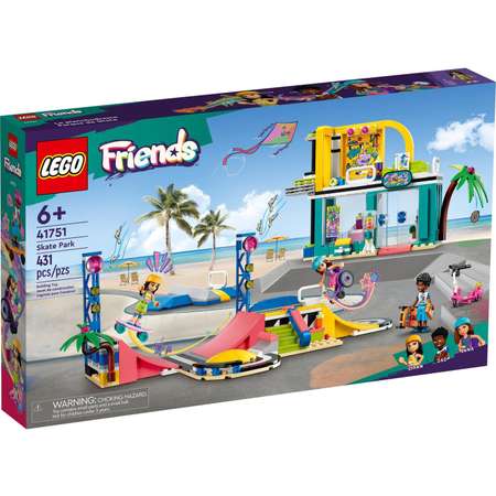 Конструктор LEGO Friends Скейт-парк блочный