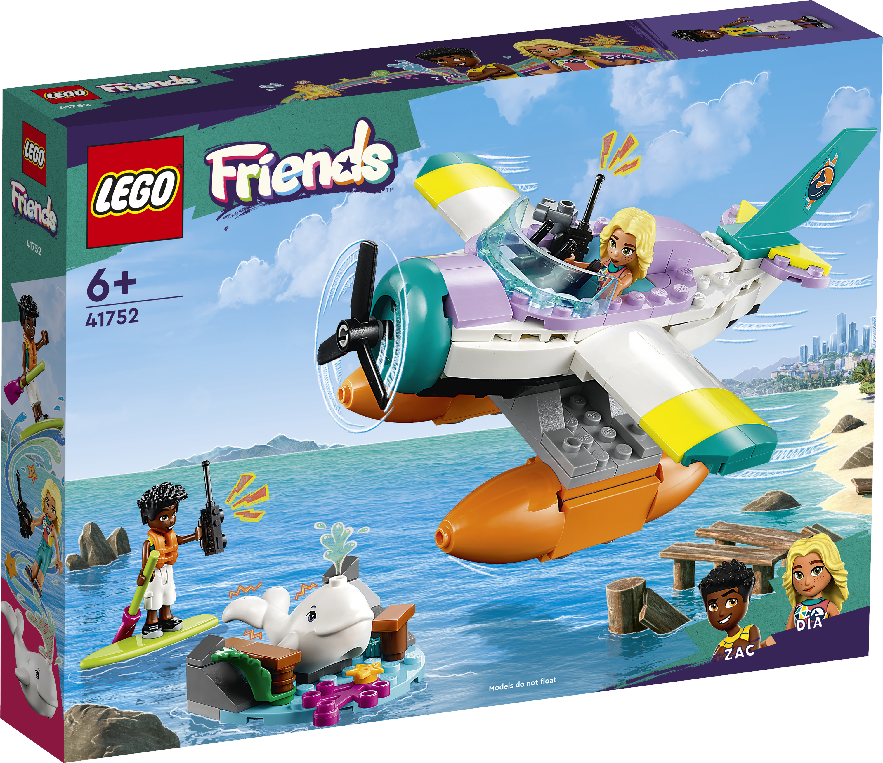 Конструктор LEGO Friends Sea Rescue Plane 203 дет. - фото 6
