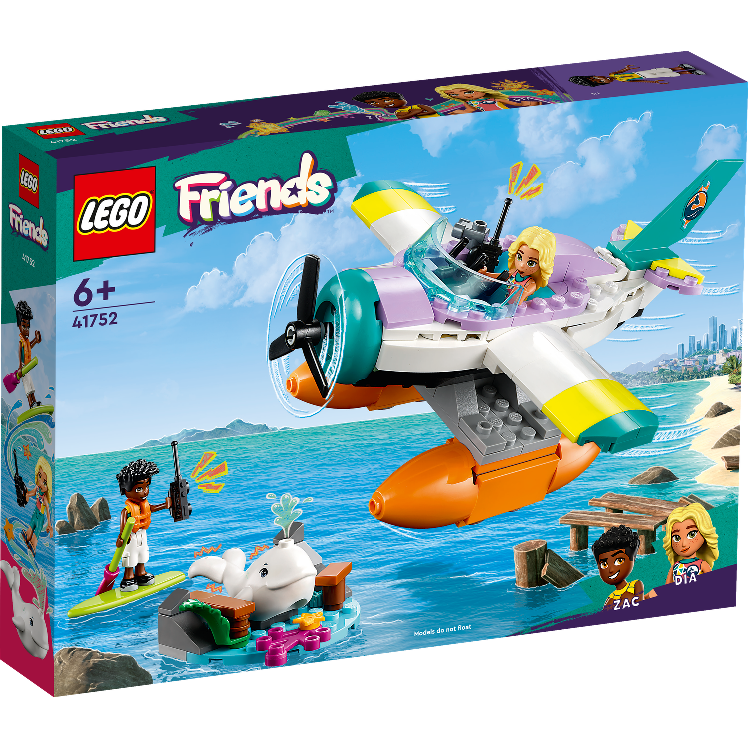 Конструктор LEGO Friends Sea Rescue Plane 203 дет. - фото 6