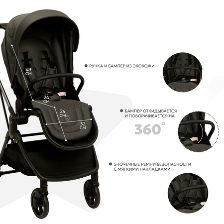 Коляска прогулочная Olsson Royal Grey