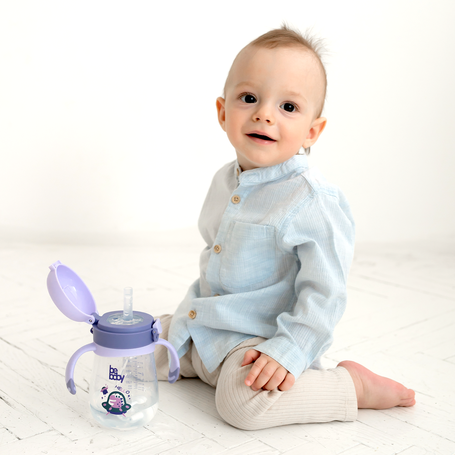 Поильник Be Baby 300 мл 1 шт. - фото 18