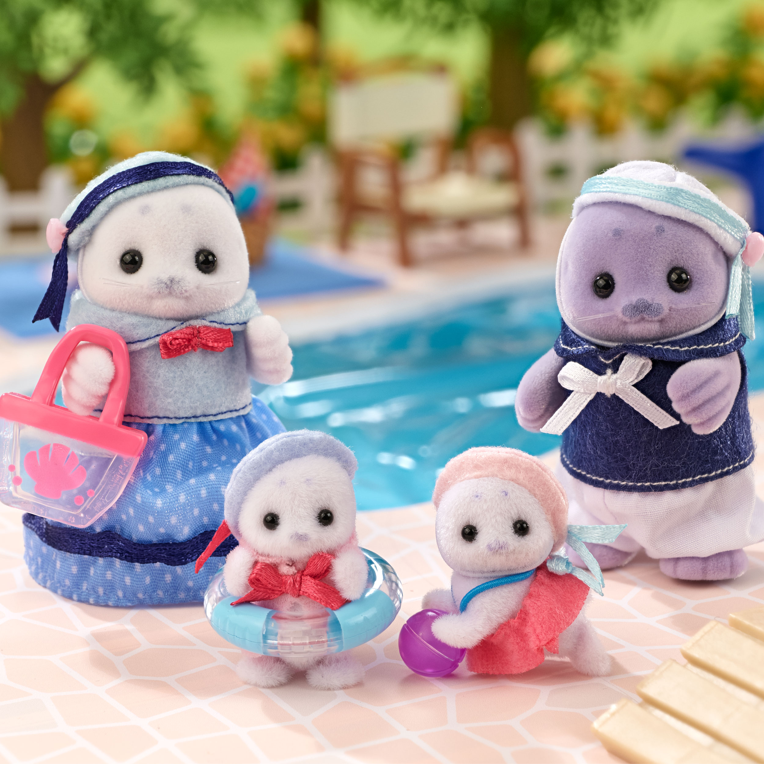 Игровой набор Sylvanian Families Семья Тюленей - фото 11