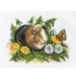 Набор для творчества Klart вышивание Морская свинка