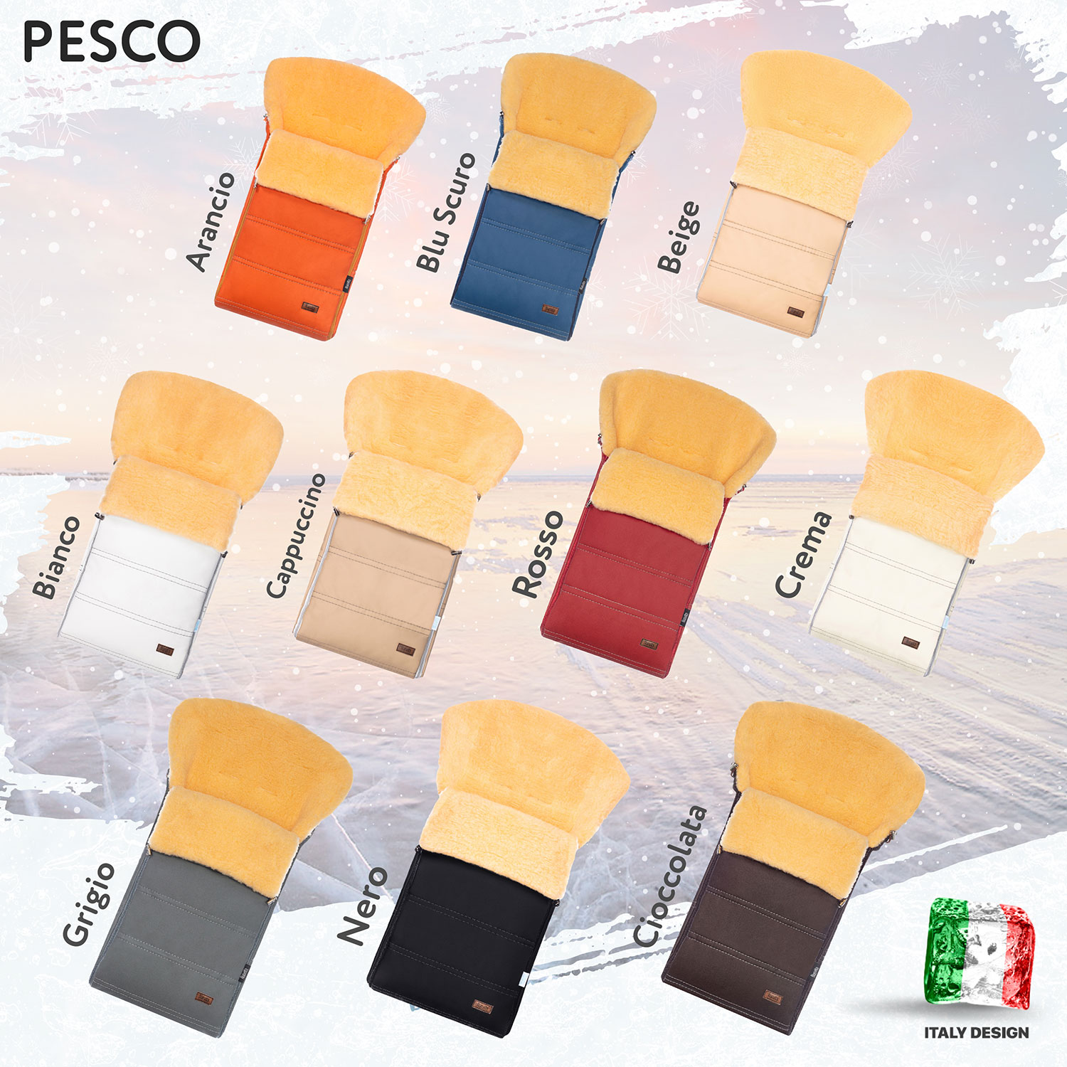 Конверт в коляску Nuovita Alpino Lux Pesco - фото 9