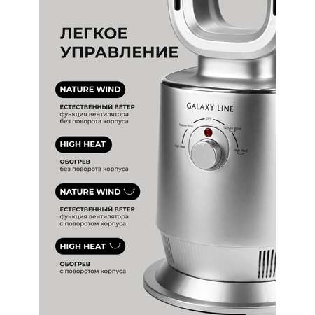 Тепловентилятор Galaxy LINE GL8179