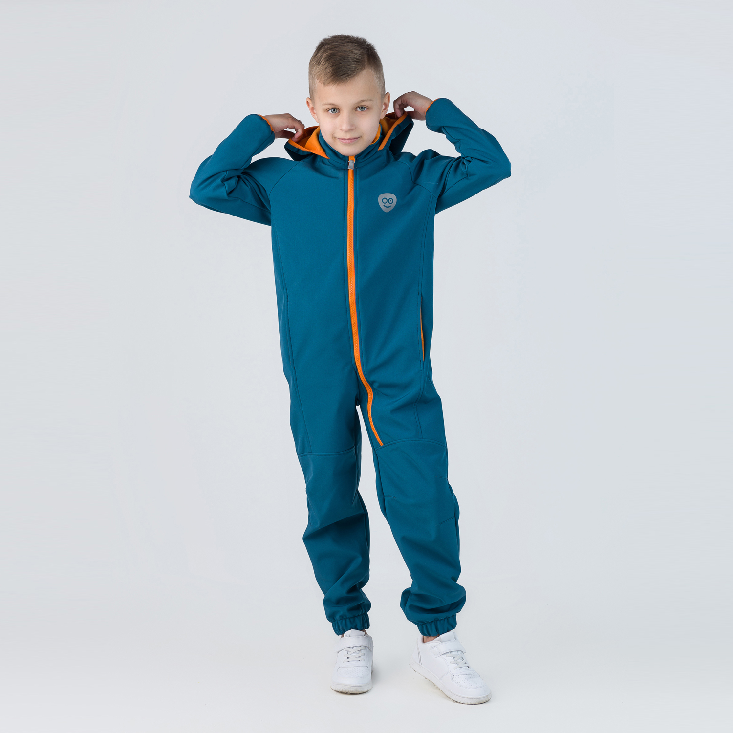 Комбинезон Shoom Комбинезон 21-003 Атлантик/оранжевый - фото 2