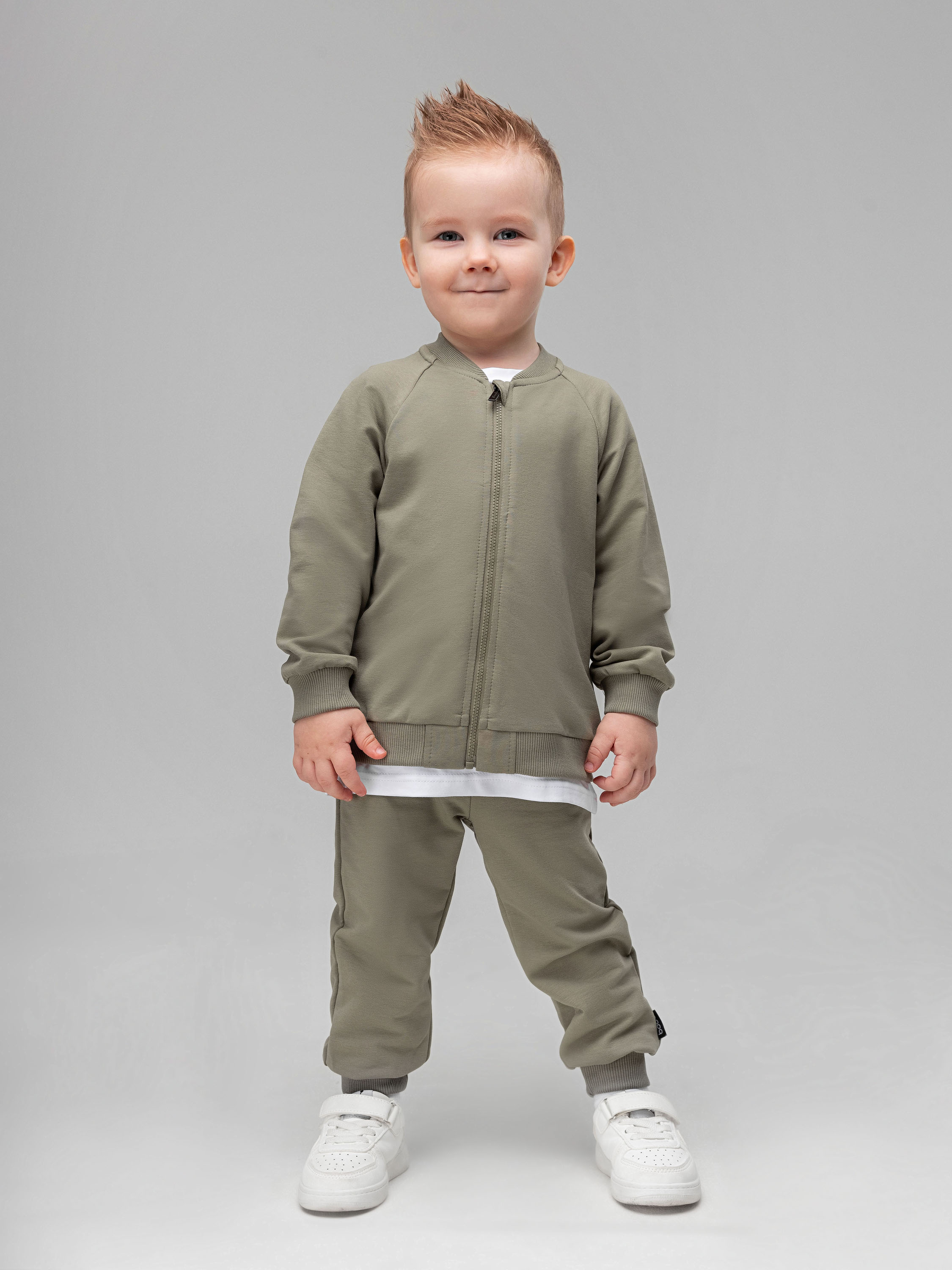 Костюм Bodo 21-130MU_светло-оливковый - фото 2