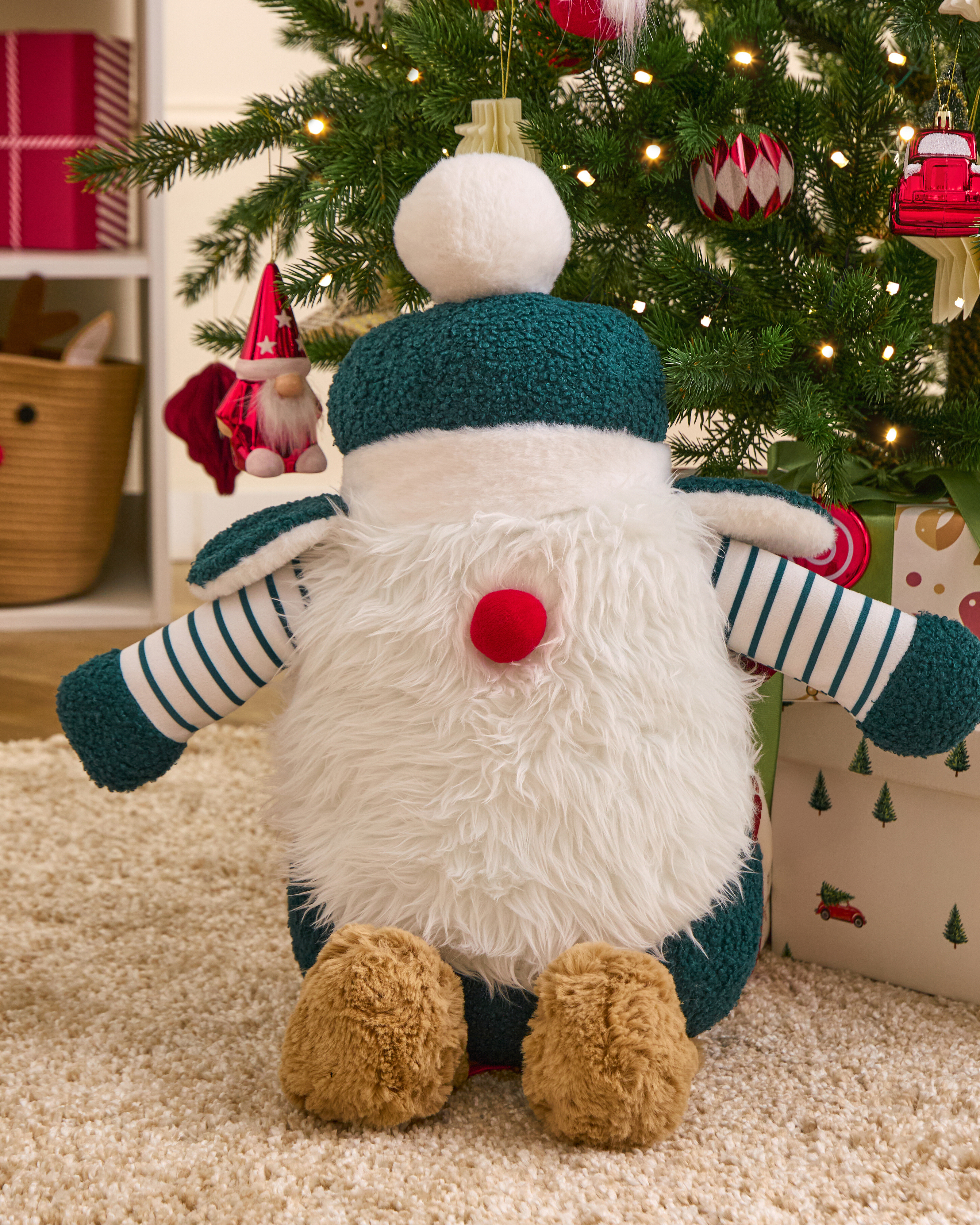 Новогодняя подушка FUTURINO Home Гном W25FH5-NY28bd-43 - фото 1