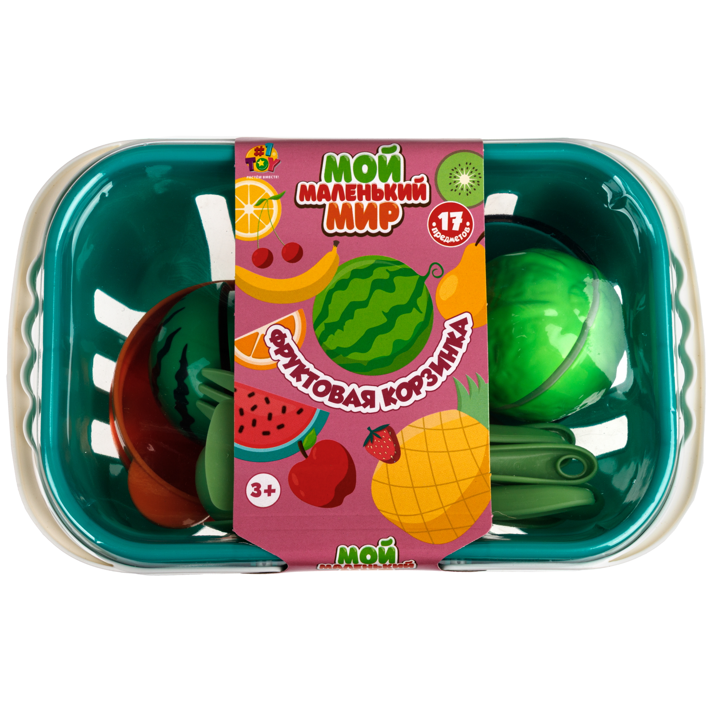 Игрушка 1TOY посуда, продукты 17 предм. - фото 27