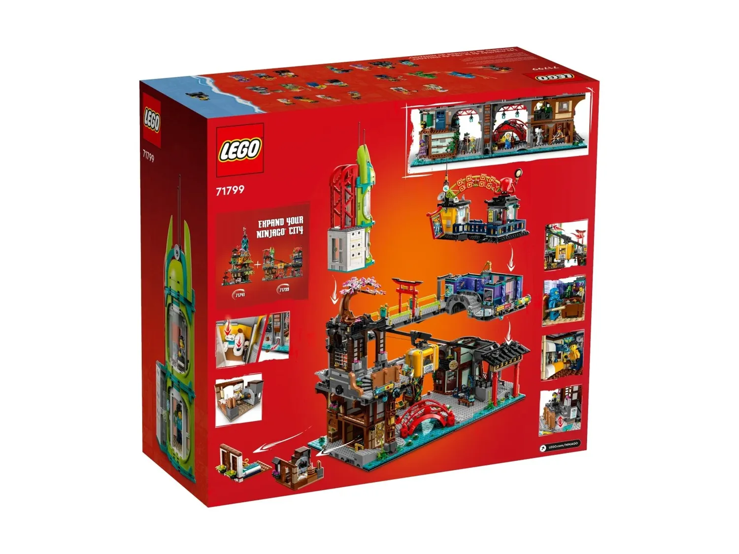 Конструктор LEGO NINJAGO 71799 6076 дет. - фото 2