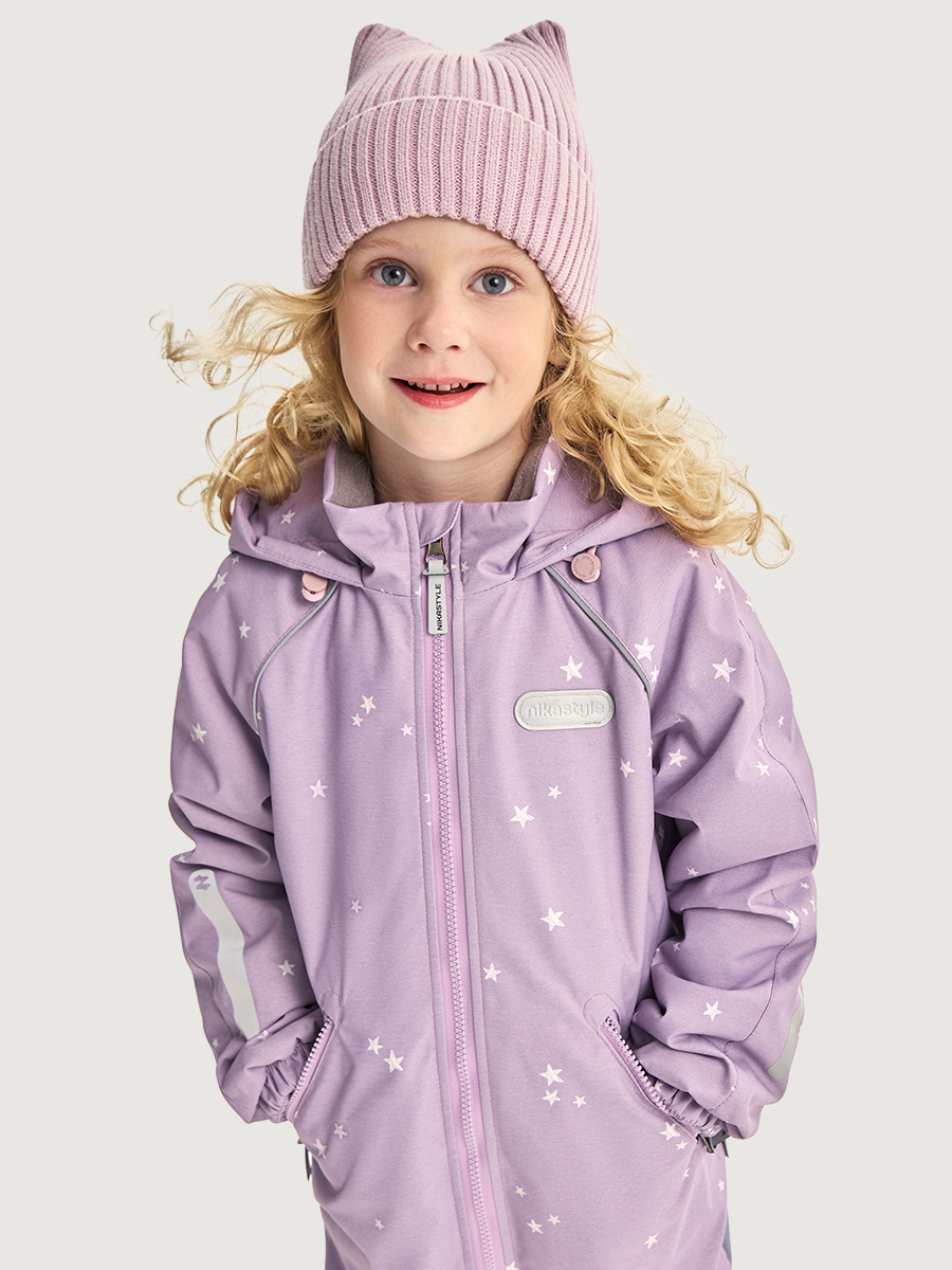 Комбинезон NIKASTYLE 8м0826 пудра/светло-серый - фото 6